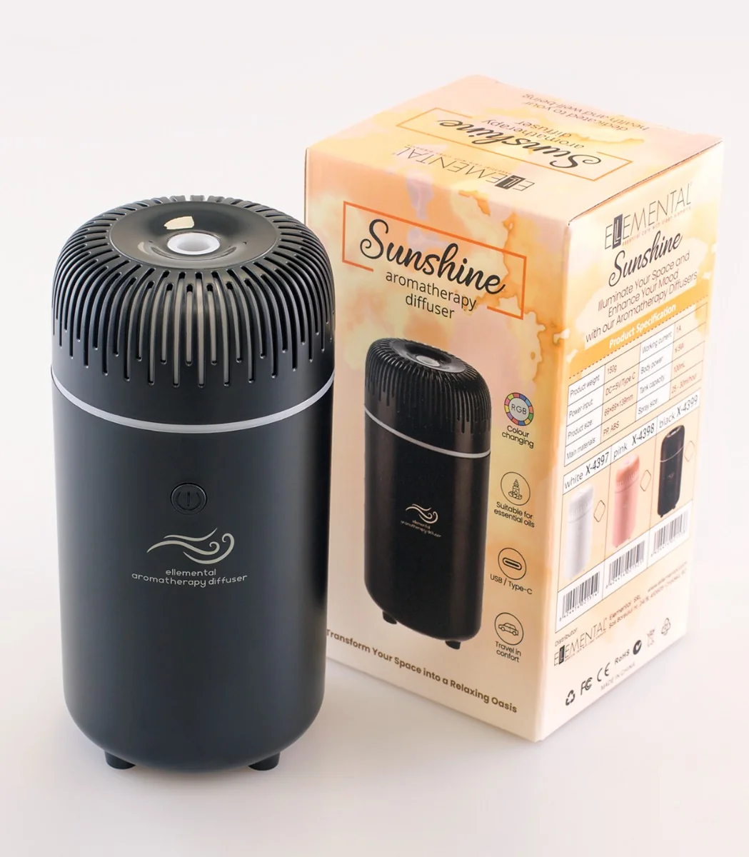 Difuzor de arome Sunshine Black, 1 bucata, Ellemental