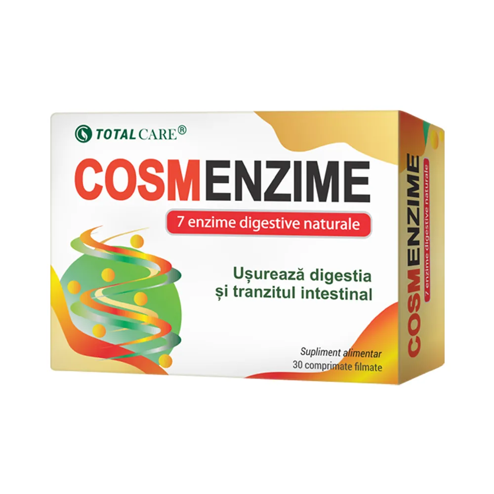 Cosmenzime Total Care, 30 comprimate, Cosmopharm