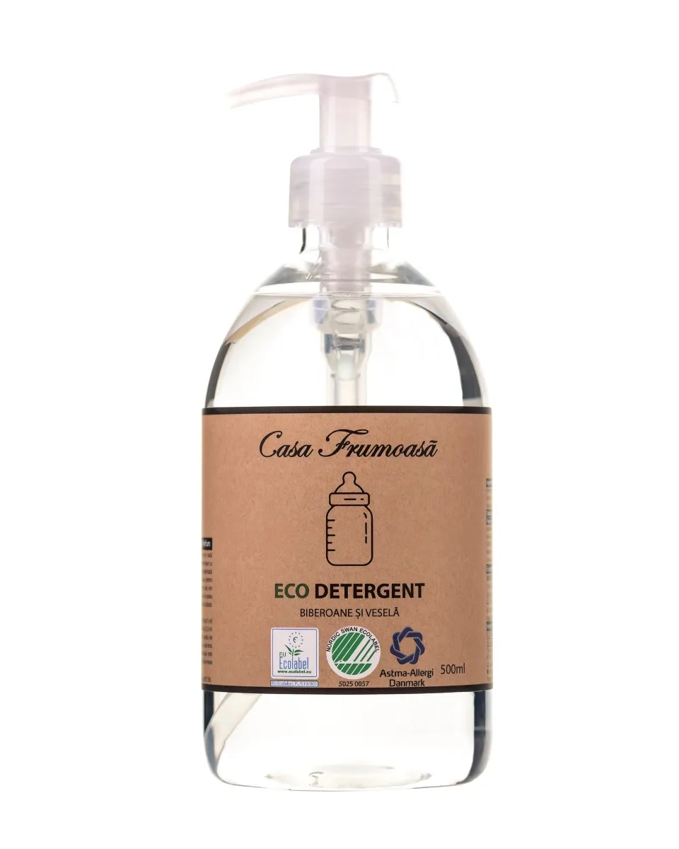 Detergent eco pentru biberoane fara parfum, 500ml, Casa Frumoasa