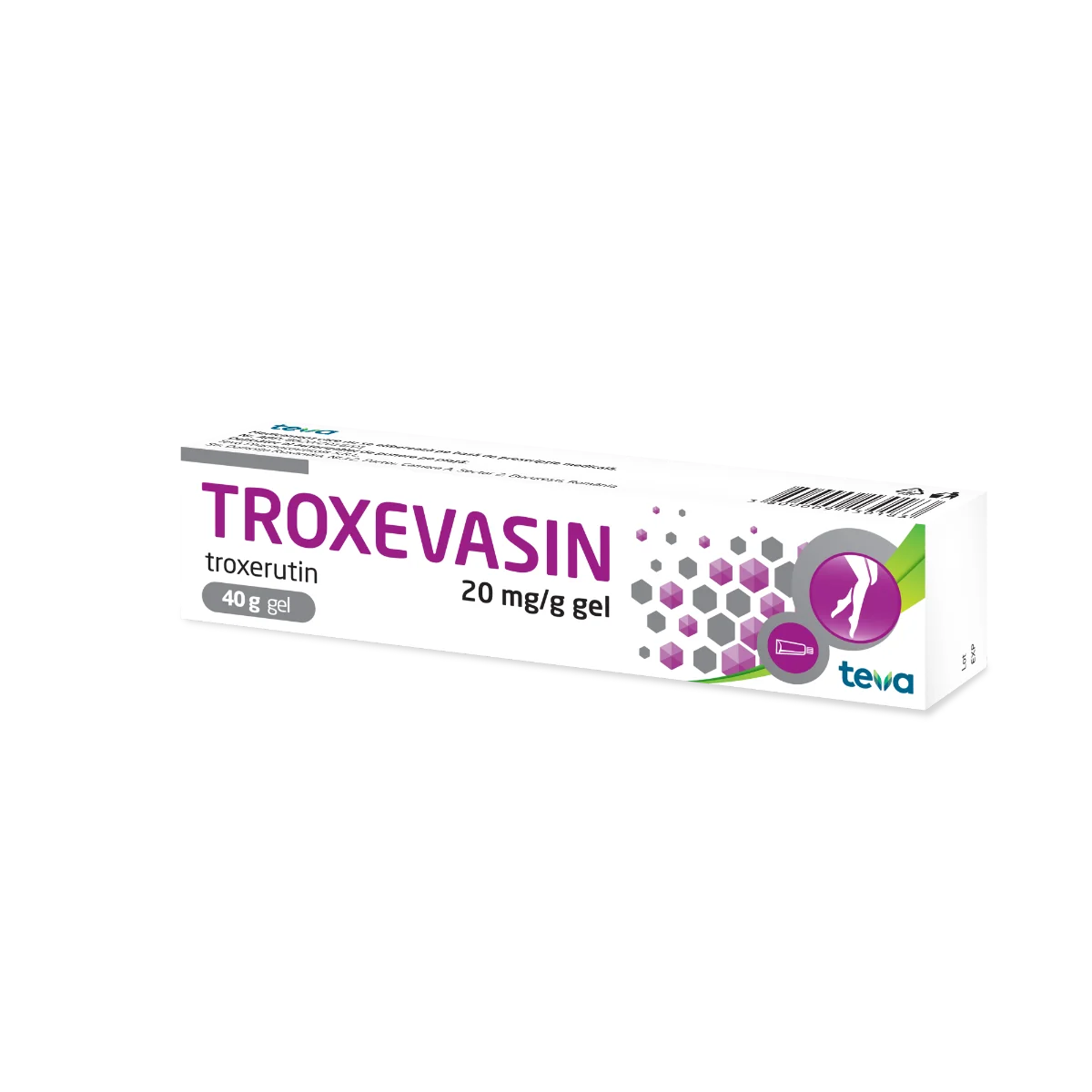 Troxevasin gel 2%, 40 g, Actavis