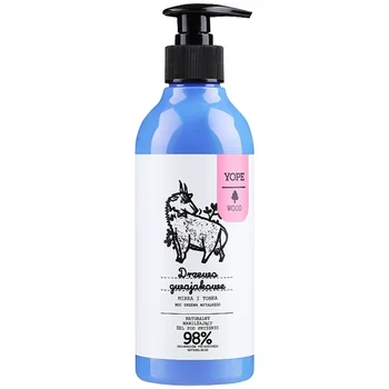 Gel de dus hidratant natural cu guaiac, smirna si fasole Tonka, 400ml, Yope