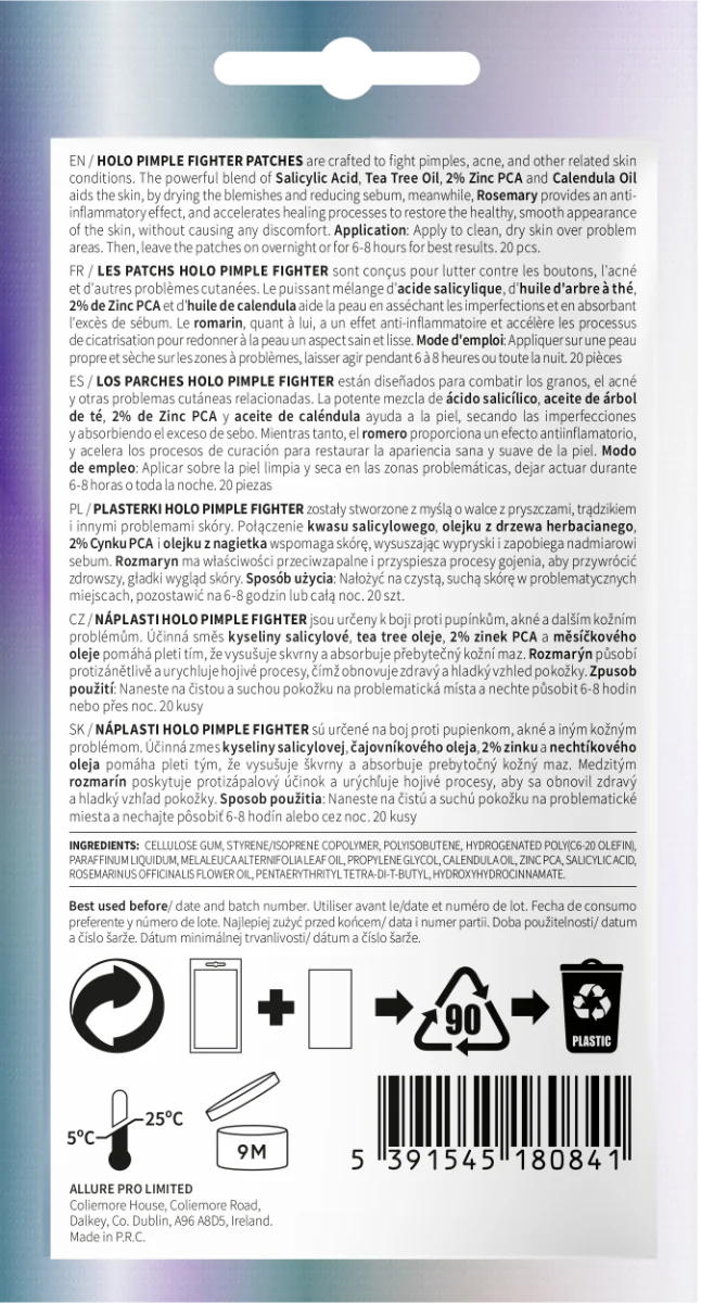 Plasturi impotriva cosurilor Holo, 20 bucati, Erne