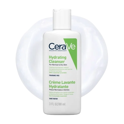 Gel de spalare hidratant piele normal-uscata Travel Size, 88ml, CeraVe