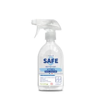 Detergent bio pentru geamuri cu pulverizator fara parfum si fara alergeni, 500ml, Safe