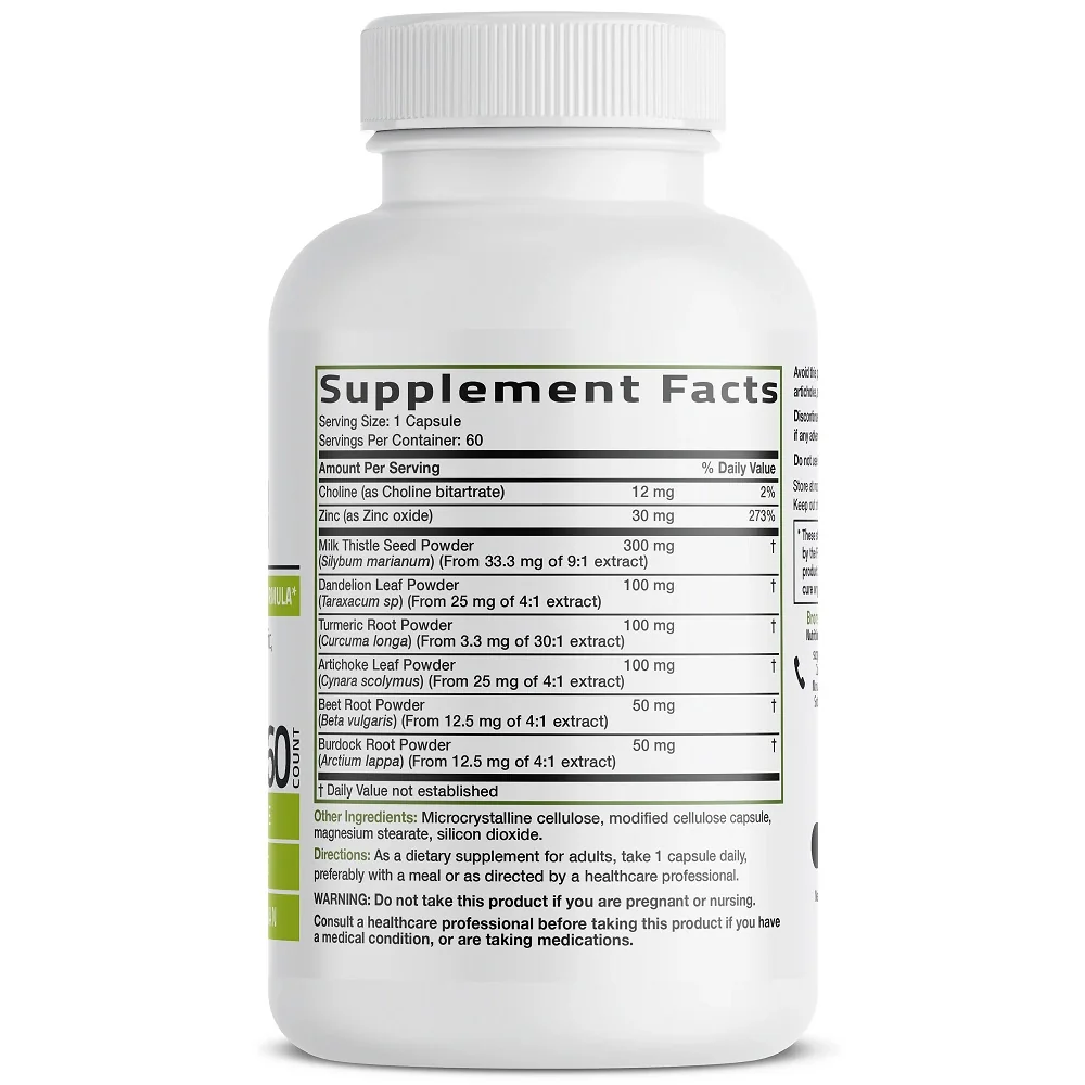 Liver Detox, 60 capsule, Bronson Laboratories