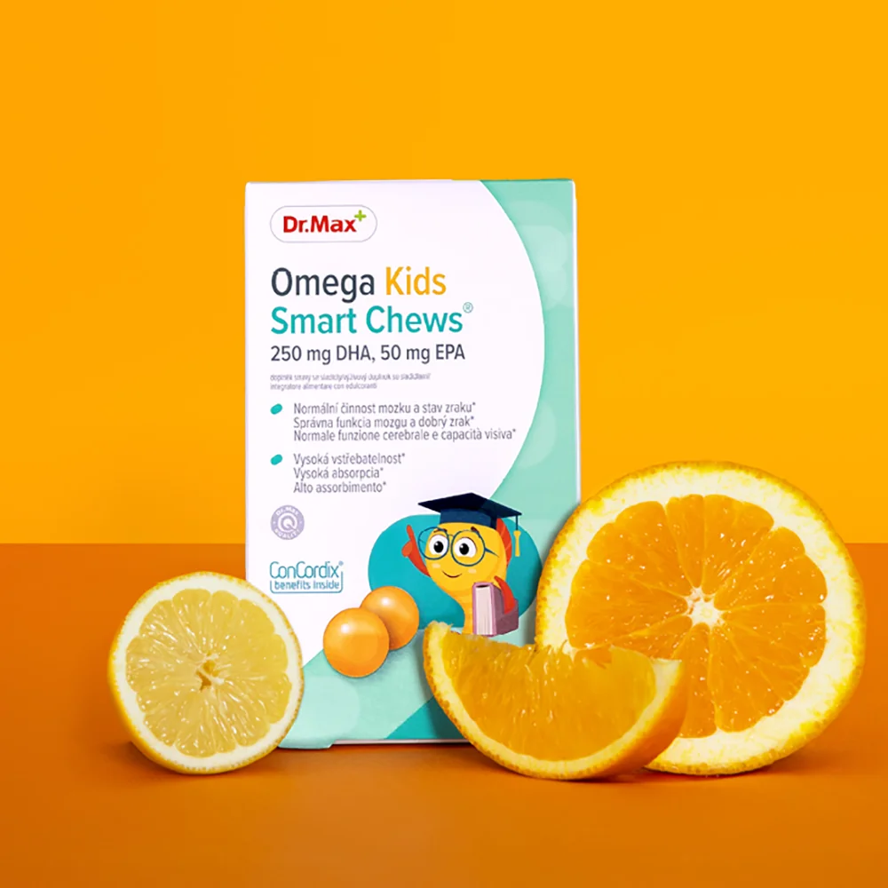 Dr. Max Omega Kids Smart Chews, 30 jeleuri