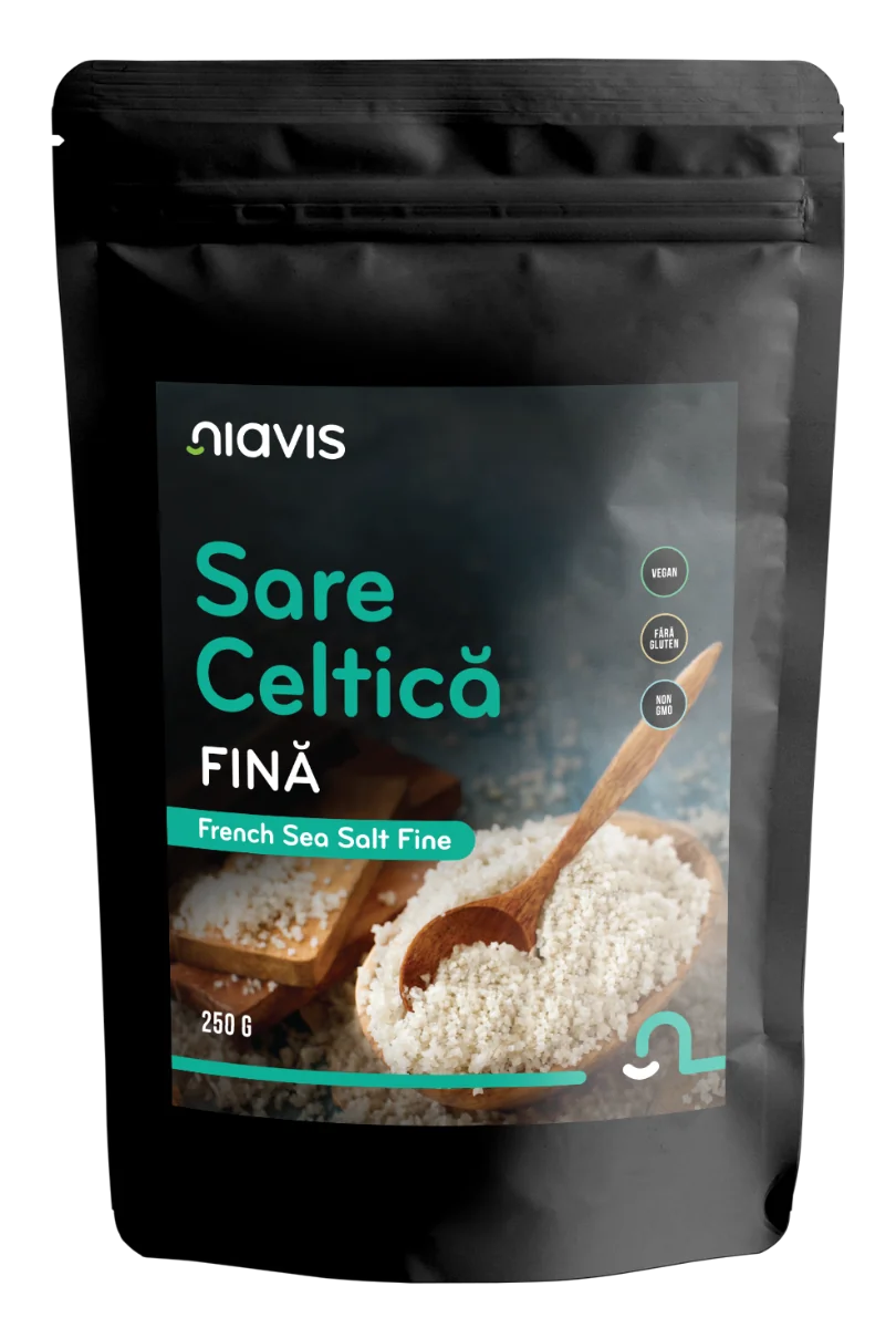 Sare celtica fina, 250g, Niavis