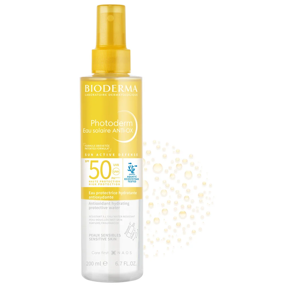 Apa de protectie solara antioxidanta SPF50 Photoderm Anti-OX, 200ml, Bioderma