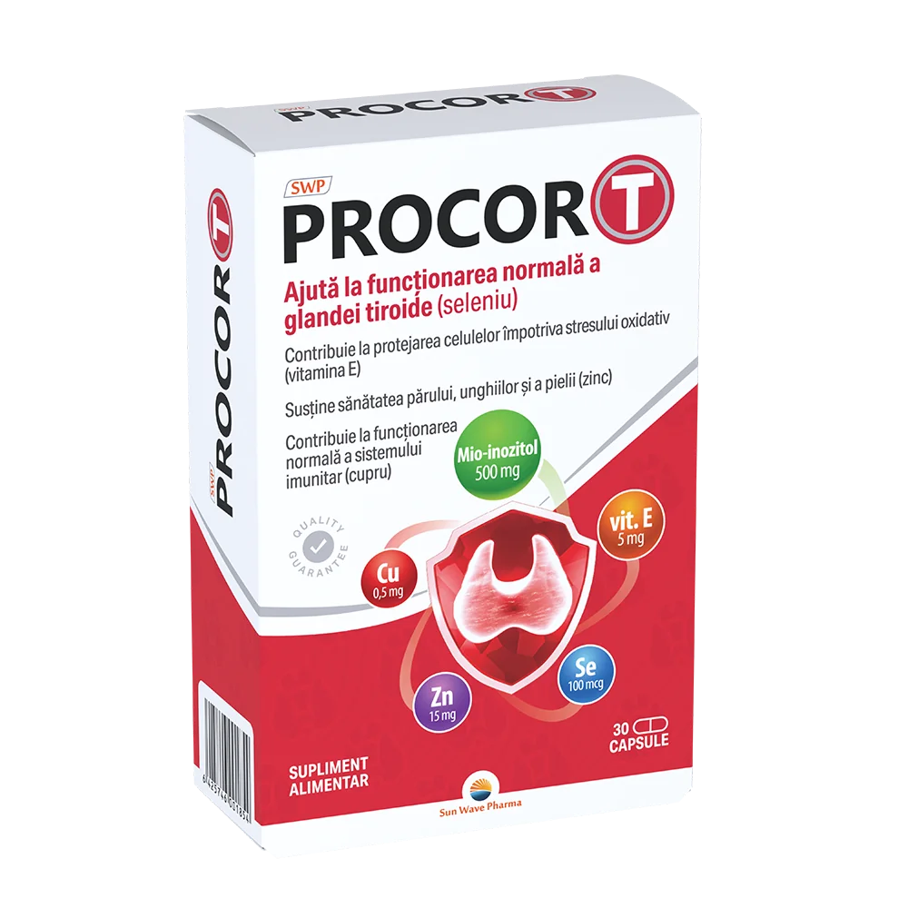 Procor T, 30capsule, Sun Wave Pharma