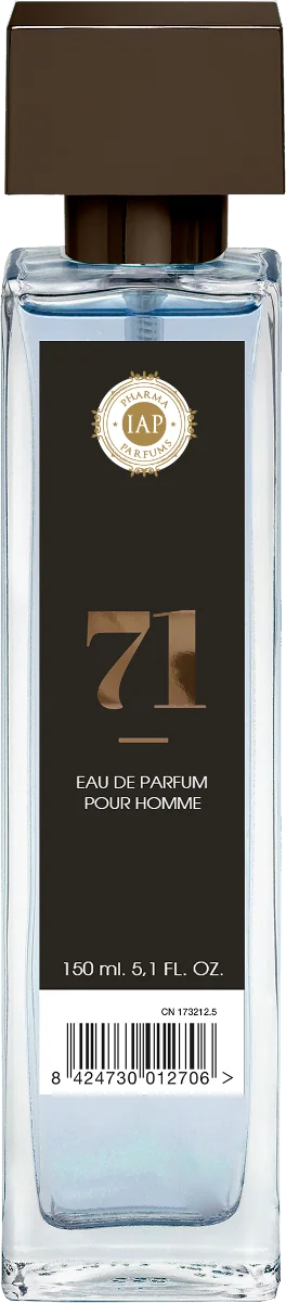 Apa de parfum pentru barbati Nr. 71, 150ml, IAP Pharma