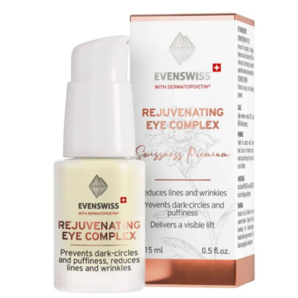 Serum anti-aging pentru ochi Rejuvenating eye complex, 15ml, Evenswiss