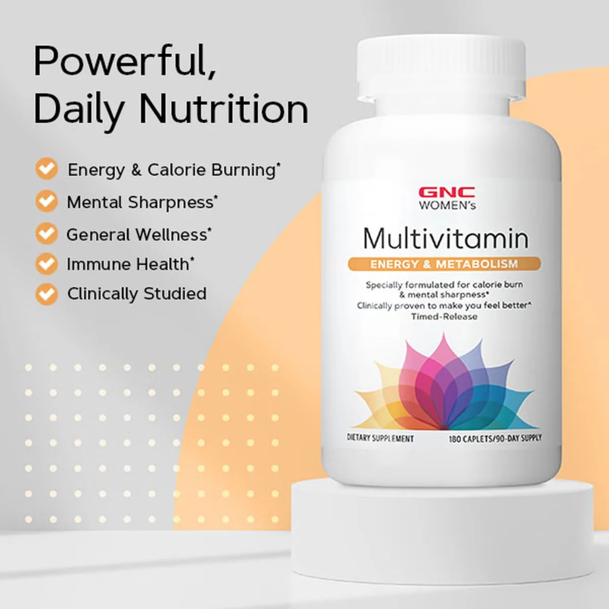 Multivitamine pentru femei Energie si Metabolism Women's Ultra Mega®, 180 tablete, GNC