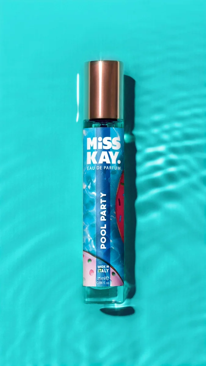 Apa de parfum pentru femei Pool Party, 25ml, Miss Kay