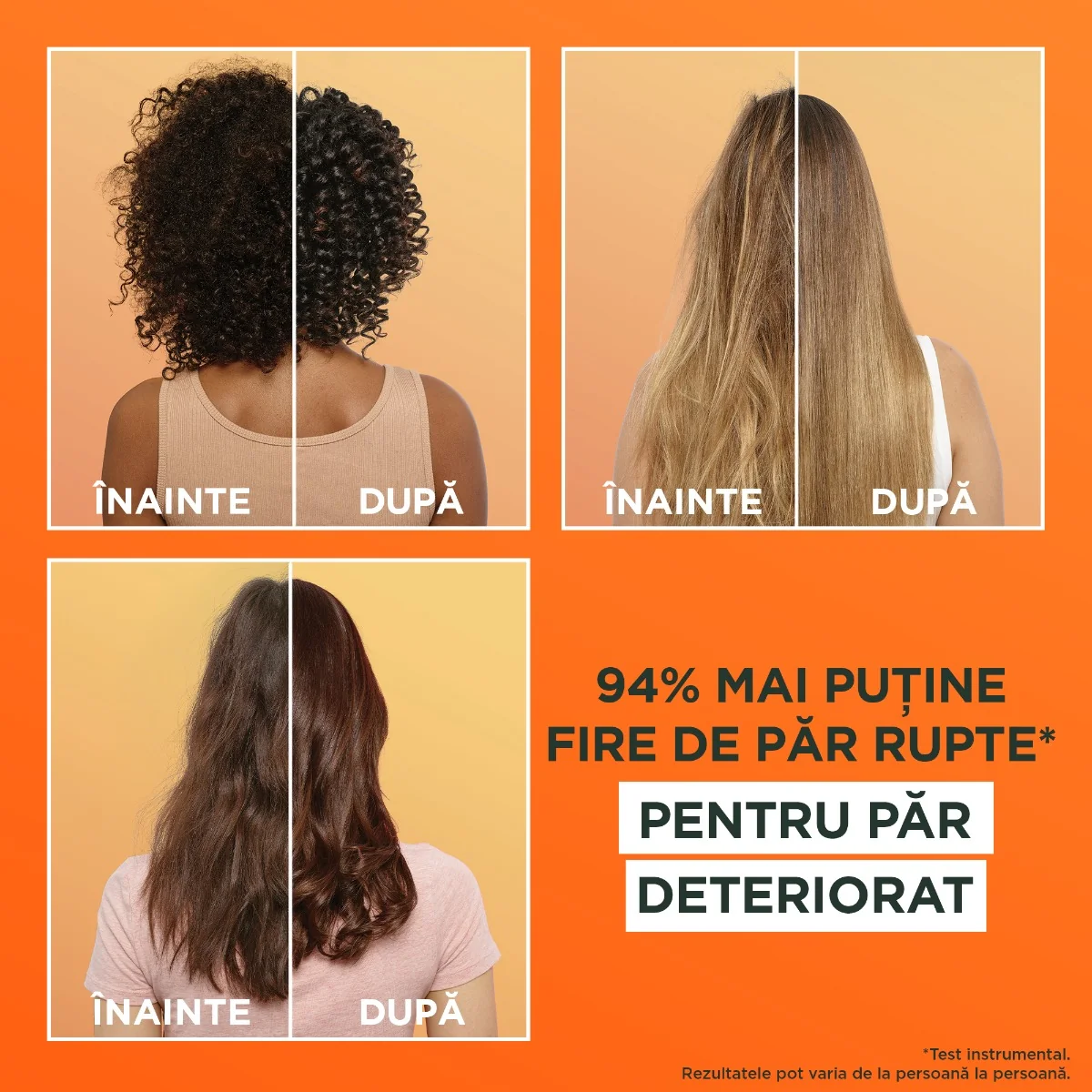 Masca reparatoare pentru parul deteriorat Hair Food Papaya, 390ml, Fructis