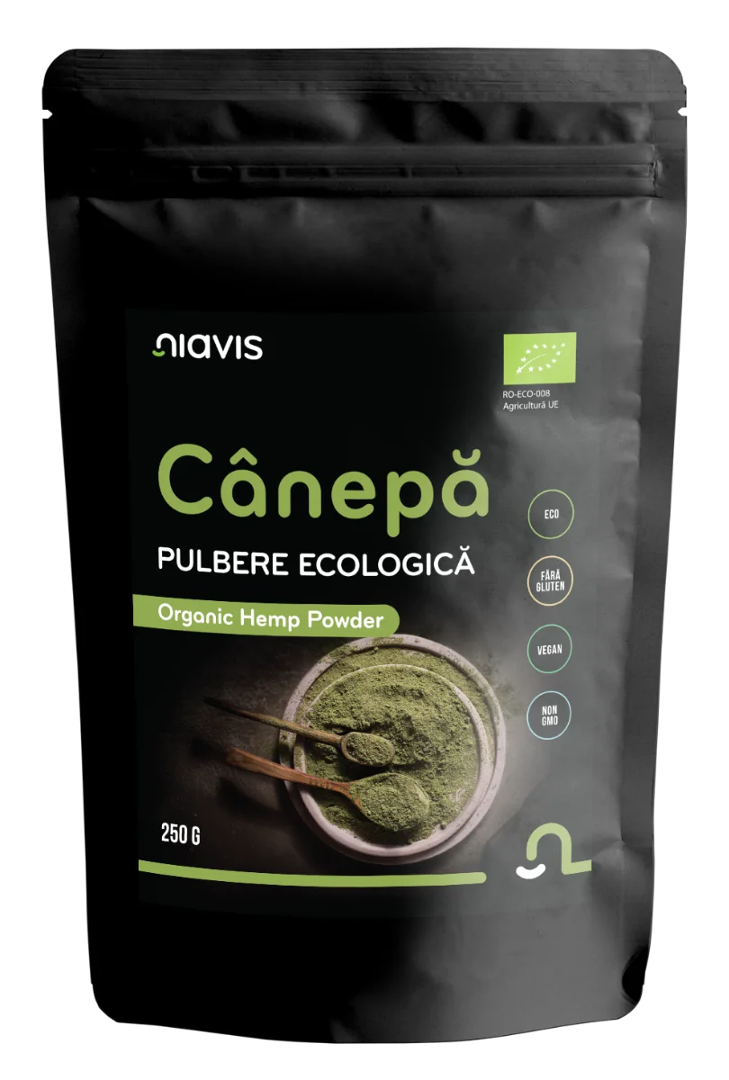 Canepa Pulbere ecologica, 250g, Niavis