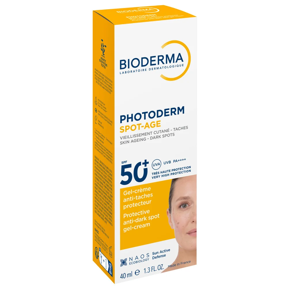 Gel-crema cu efect antioxidant impotriva petelor brune Photoderm Spot-Age SPF 50+, 40ml, Bioderma