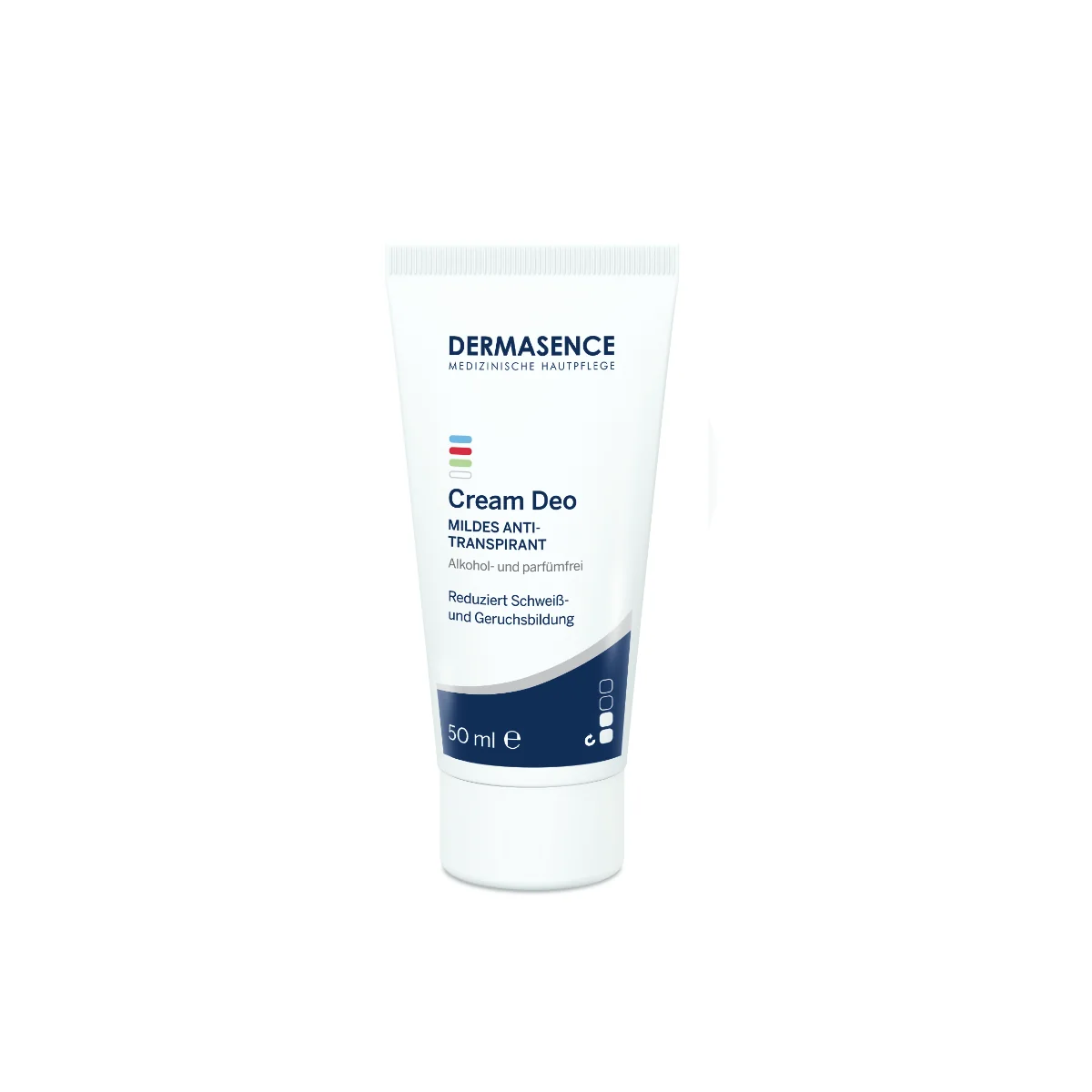 Deodorant crema pentru pielea sensibila din zona axilei si palmelor & talpilor, 50ml, Dermasence