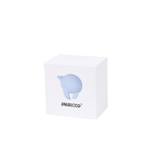 Mini vibrator de buzunar cu 12 moduri de vibratie Mini Whale, 1 bucata, Ammicco