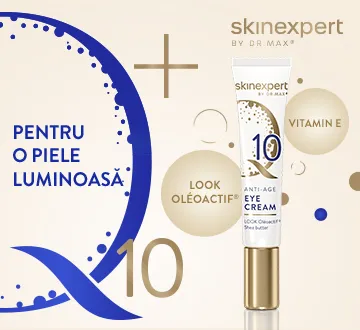 Skinexpert by Dr. Max® Q10 Crema de ochi, 15ml 
