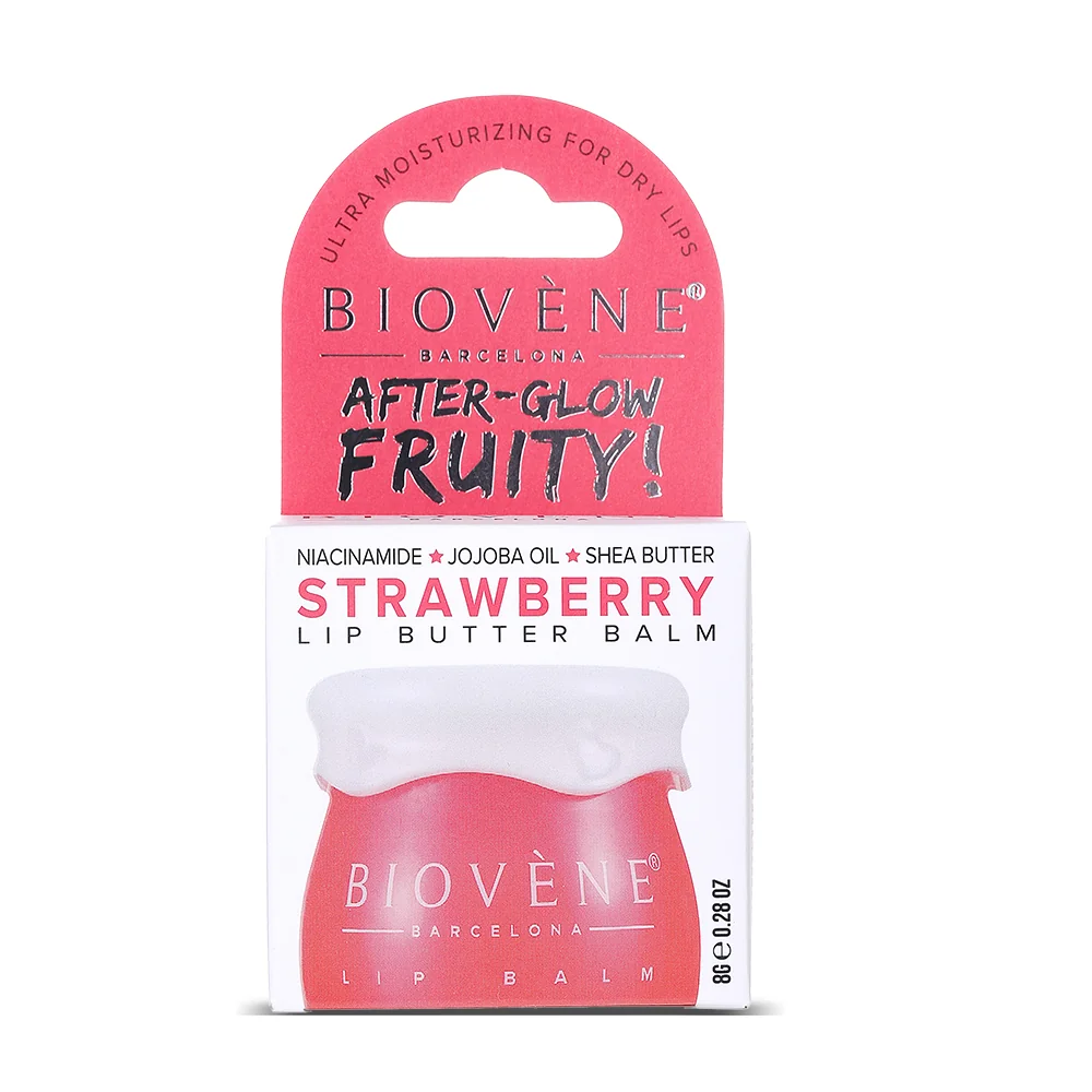Balsam ultra hidratant pentru buze uscate si crapate After-Glow Fruity!, 8g, Biovene