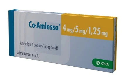 Co-Amlessa 4mg/5mg/1.25mg, 30 comprimate, KRKA