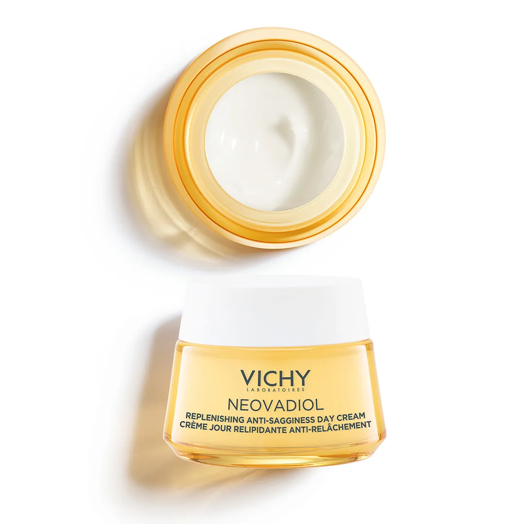 Crema de zi antirid cu efect de refacere a lipidelor si fermitate Neovadiol Post-Menopause, 50ml, Vichy 