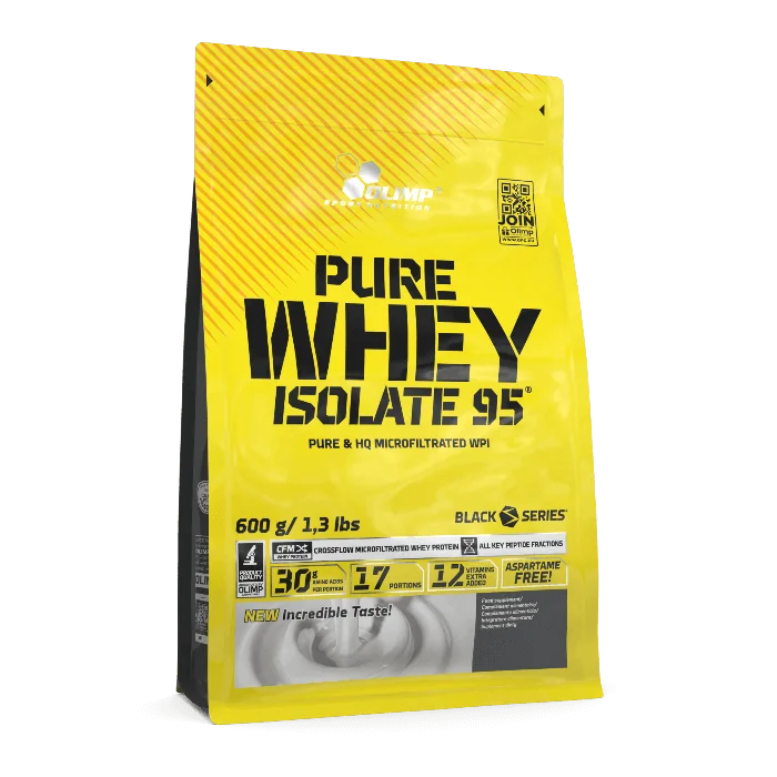 Pudra proteica Proteine Zer Pure Whey Isolate 95 ciocolata, 600g, Olimp Sport Nutrition