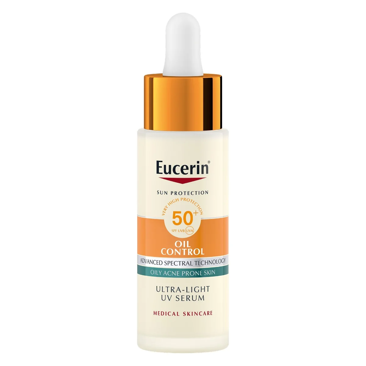 Serum Sun Oil Control SPF 50+, 30ml, Eucerin