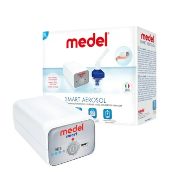 Sistem portabil pentru aerosolterapie, Medel Smart