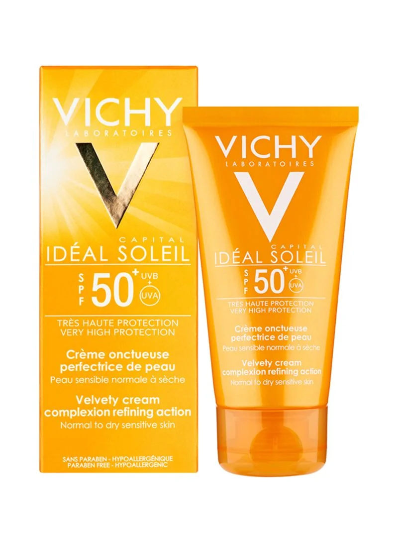 Crema de uniformizare a tenului Ideal Soleil, SPF50+, 50ml, Vichy