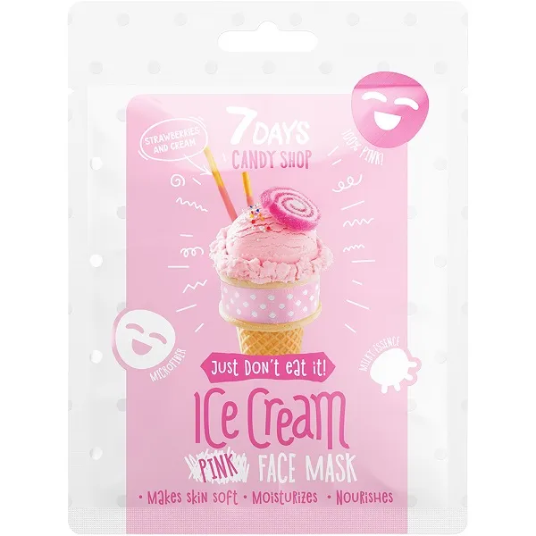 Masca de fata Candy Shop Ice Cream, 25g, 7 Days