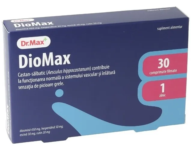 Dr.Max Diomax, 30 comprimate