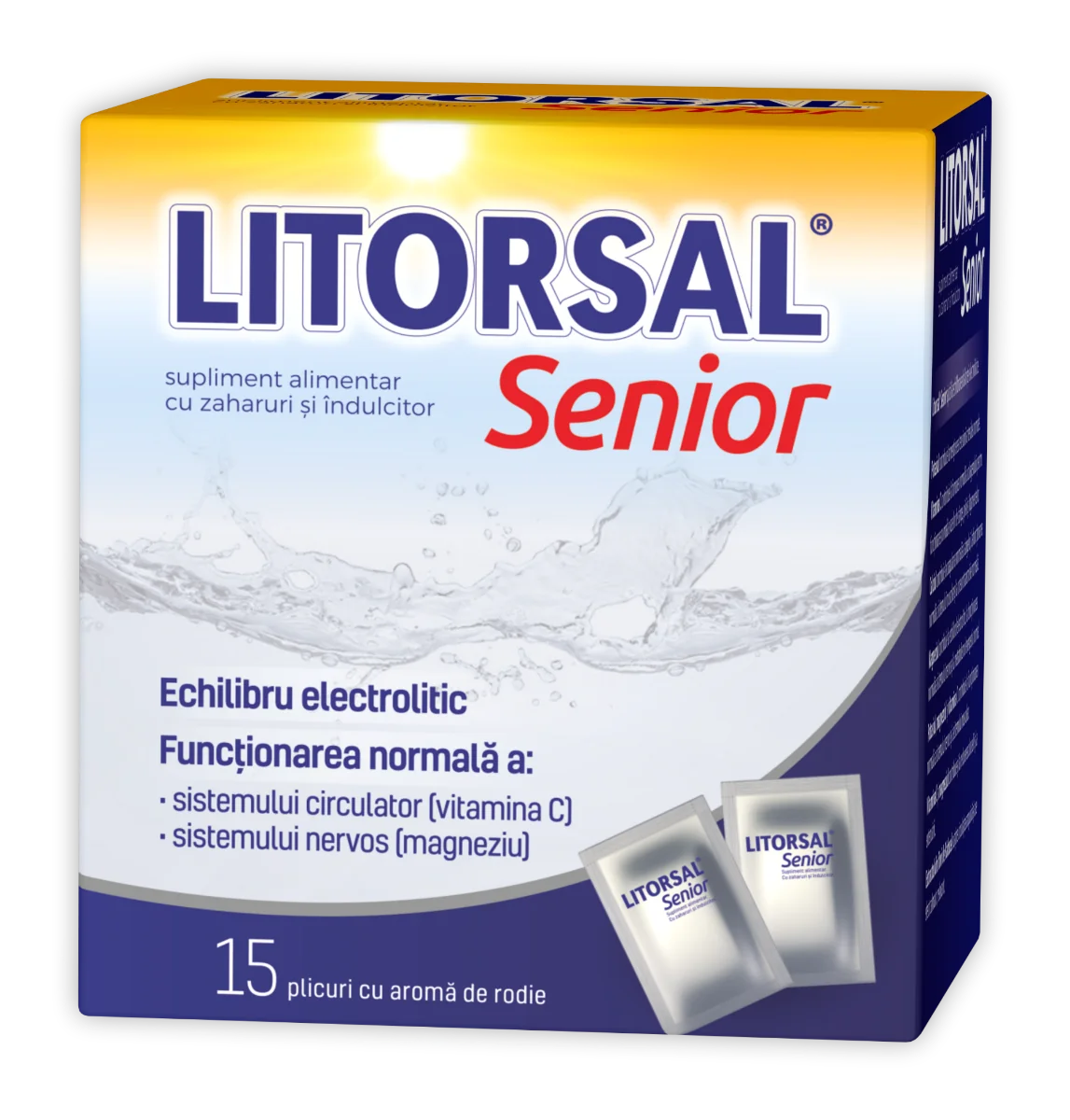 Litorsal Senior, 15 plicuri, Zdrovit