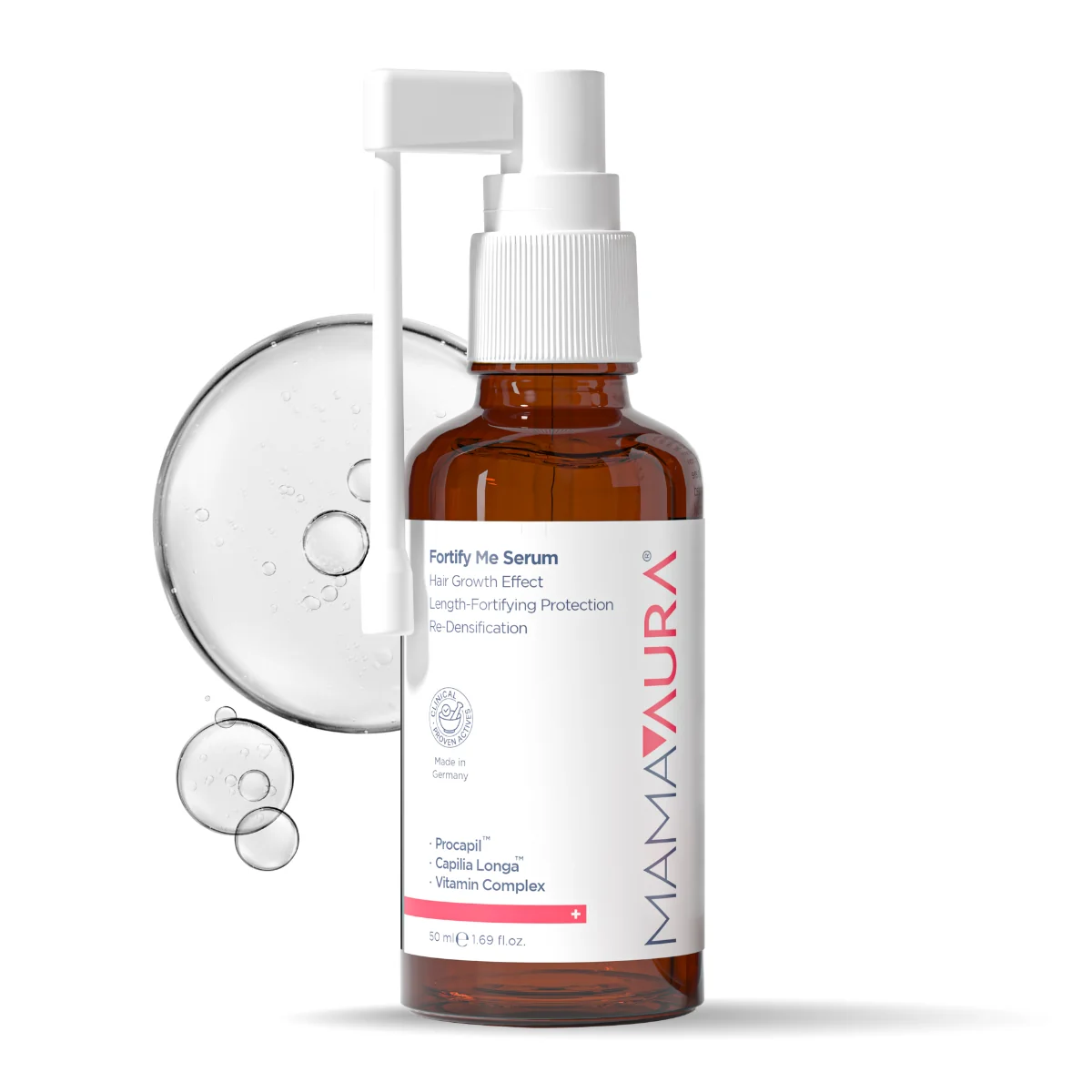 Ser fortifiant pentru par Fortify Me, 50ml, Mamaaura