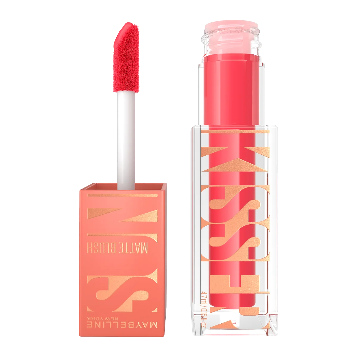 Fard de obraz cu textura lichida Sunkisser Nr. 40 Roseburst, 4.7ml, Maybelline