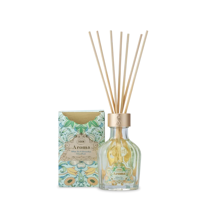 Parfum de camera White Tea & Osmanthus, 100ml, Sabon