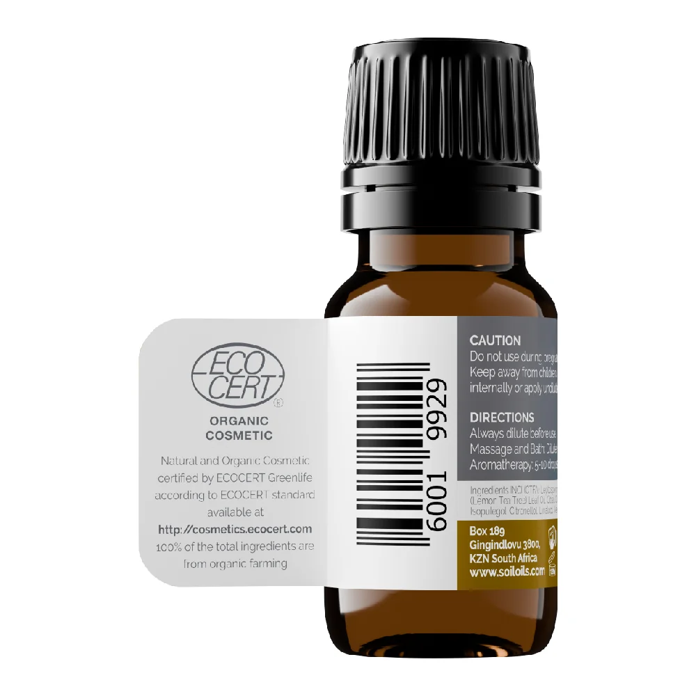 Ulei Esential Arbore de Ceai Lamaios Pur 100% Organic, 10ml, Soil