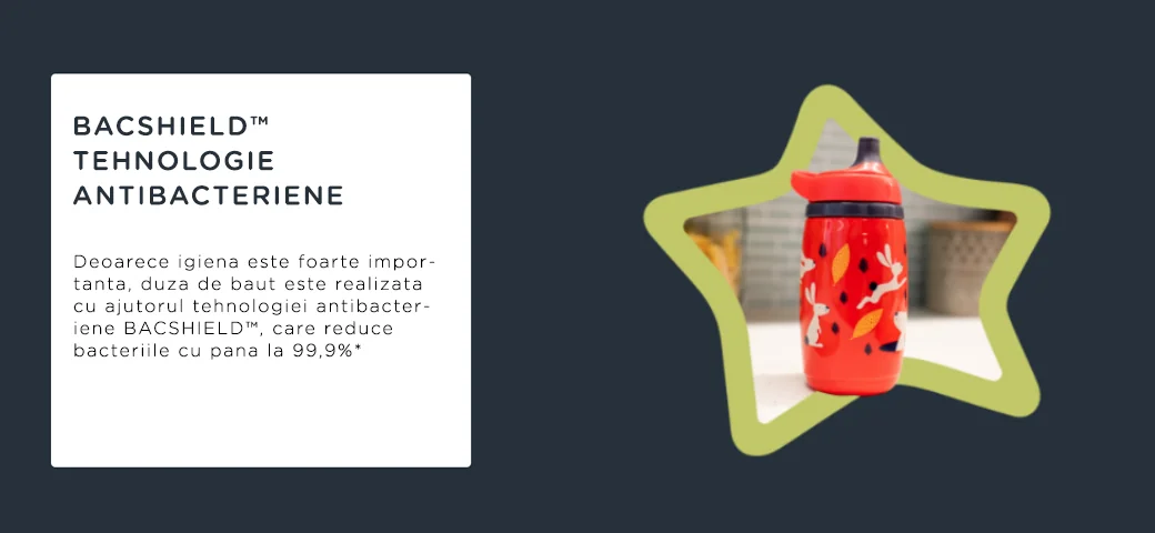 Cana Sportee izoterma cu protectie Bacshiled™ pentru +12 luni Verde, 266ml, Tommee Tippee 
