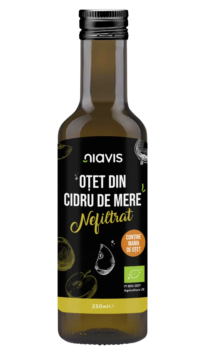 Otet din cidru de mere nefiltrat, 250ml, Niavis