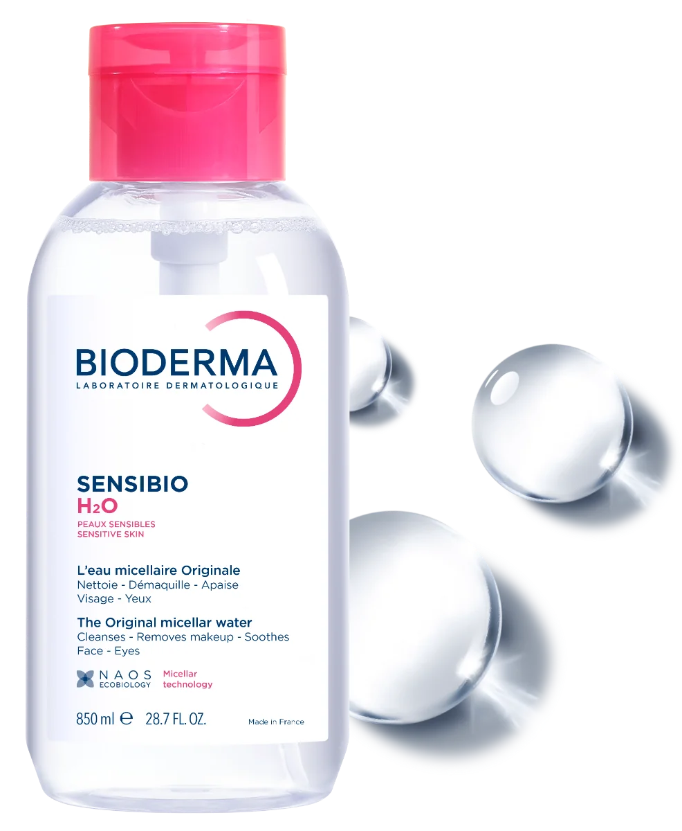Solutie micelara Sensibio H2O, 850ml, Bioderma
