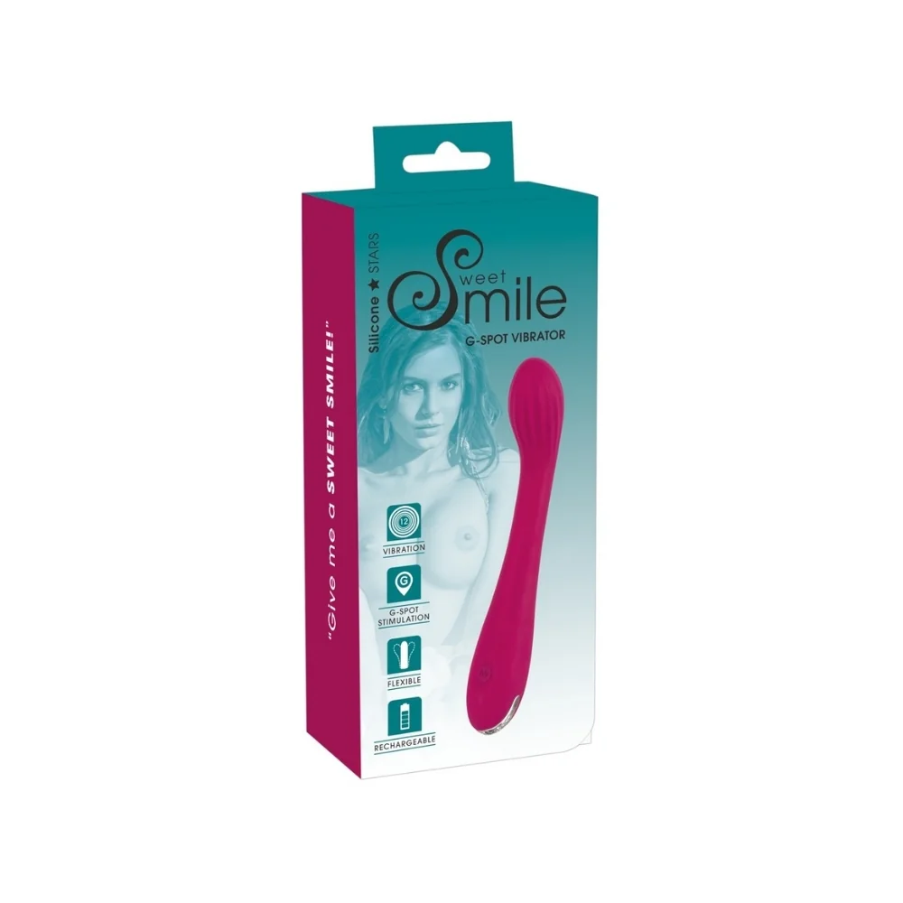 Vibrator pentru stimularea punctului G, 1 bucata, Sweet Smile