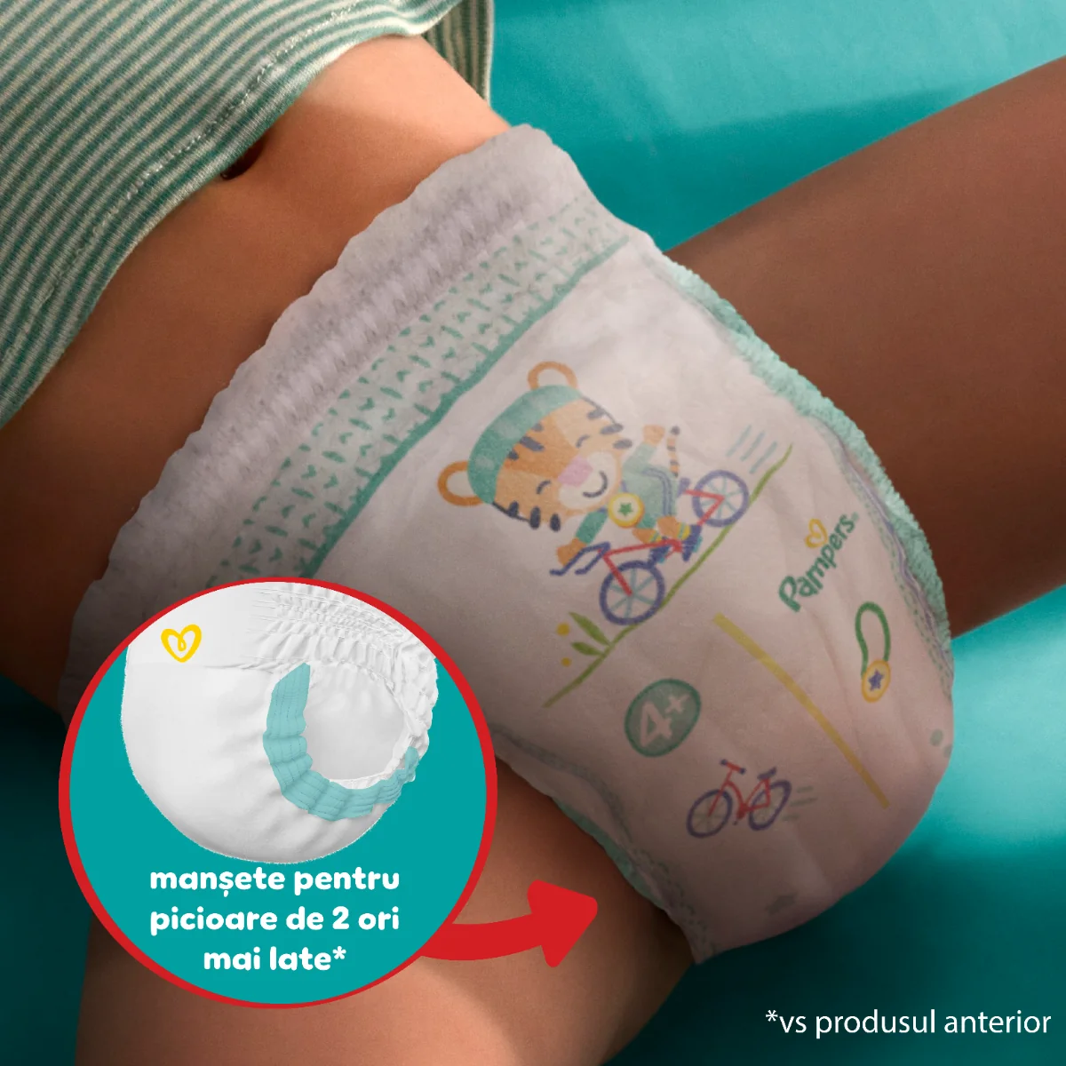 Scutece-chilotel Pants Marimea 6 pentru 13-19 kg, 44 bucati, Pampers