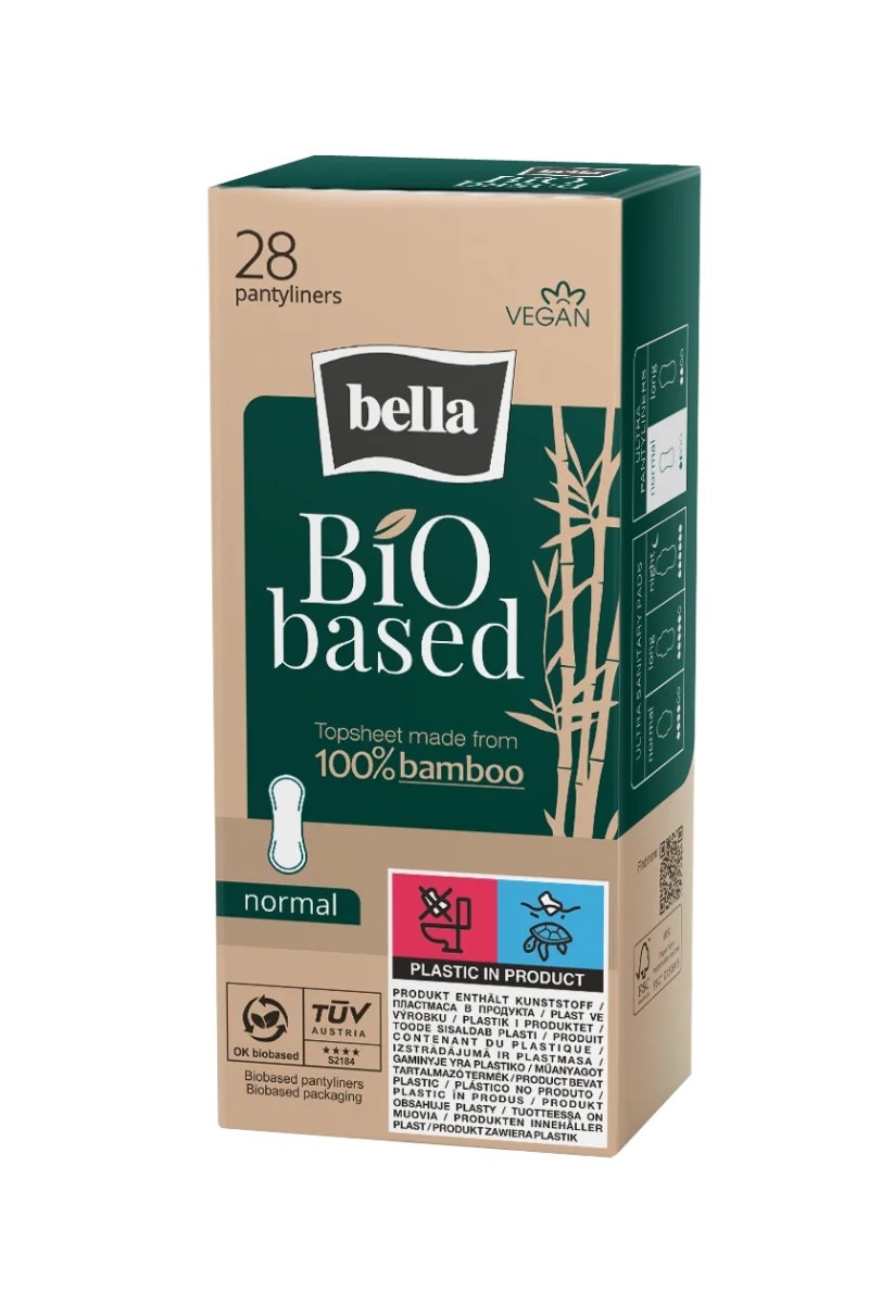 Absorbante zilnice Bio Based Normal, 28 bucati, Bella