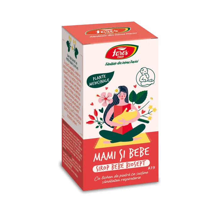 Sirop indulcit cu fructoza Bebe Biosept, 100ml, Fares