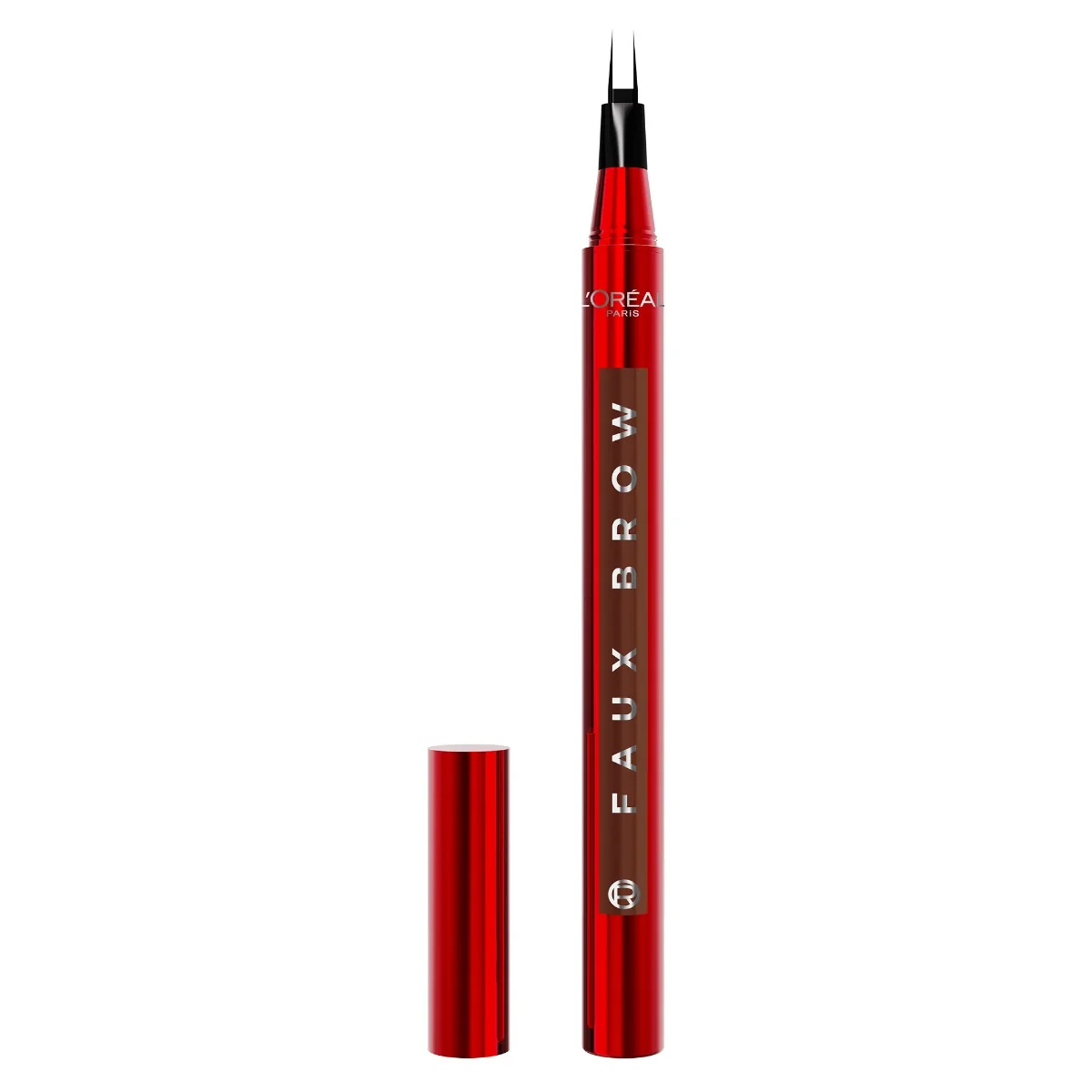 Tus pentru sprancene cu pensula dubla Faux Light Brunette Infaillible, 1ml, L'Oreal Paris