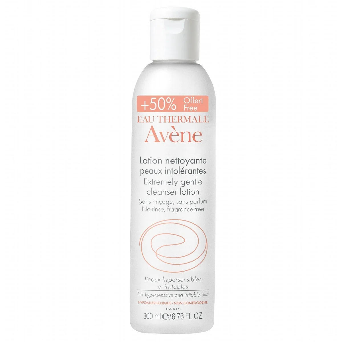 Lotiune demachianta pentru piele intoleranta, 300 ml, Avene