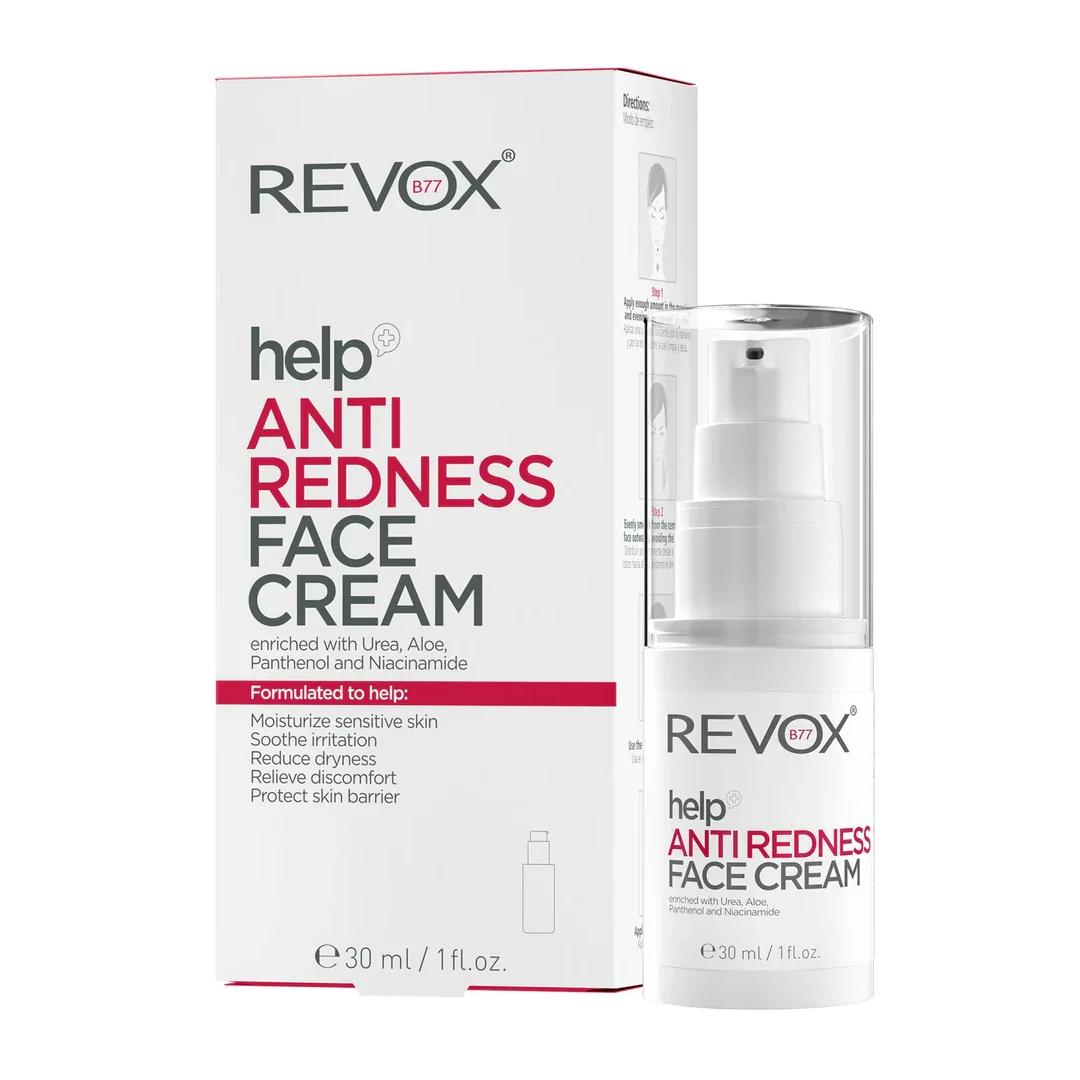 Crema de fata anti-roseata Help, 30ml, Revox