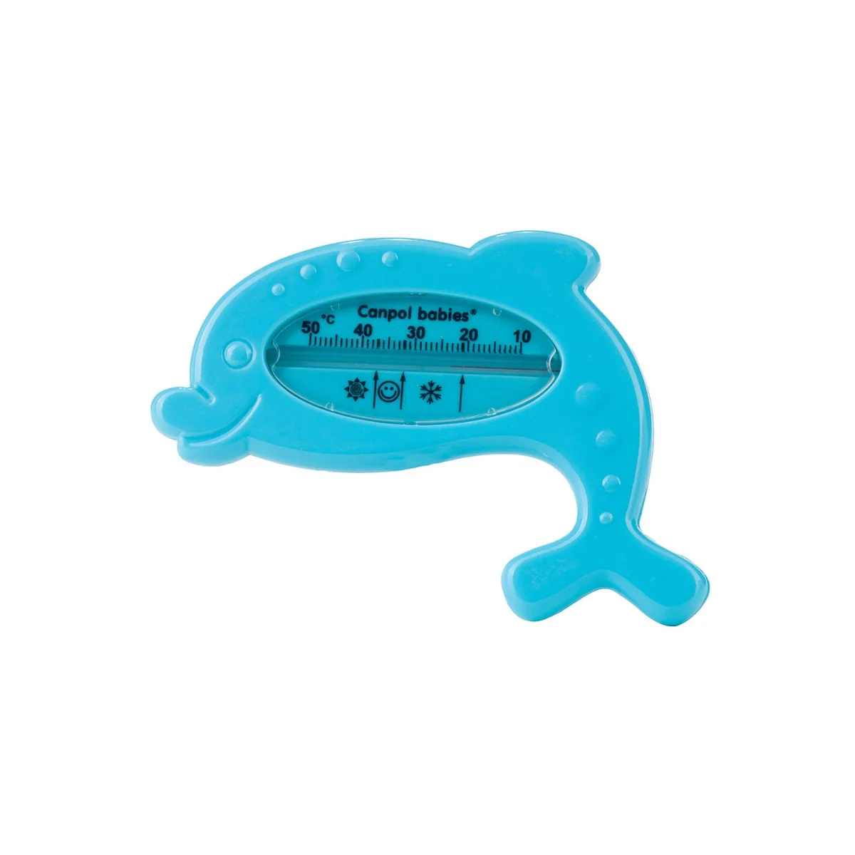 Termometru pentru baie cu model delfin 2/782_BLU, 1 bucata, Canpol babies