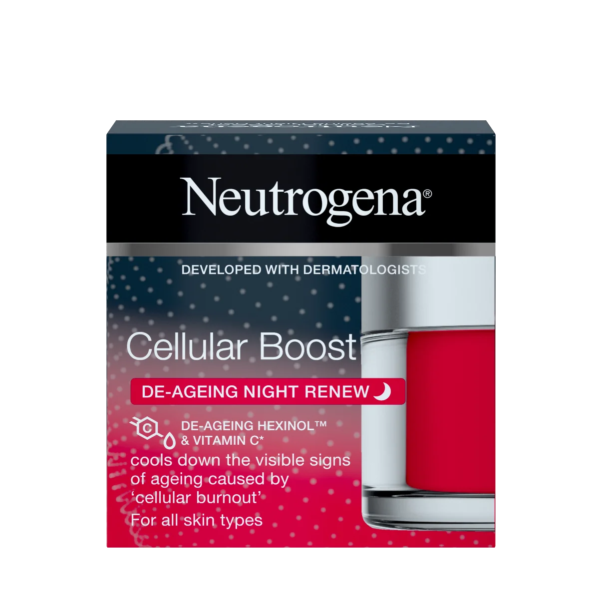 Crema antirid de noapte Cellular Boost, 50ml, Neutrogena