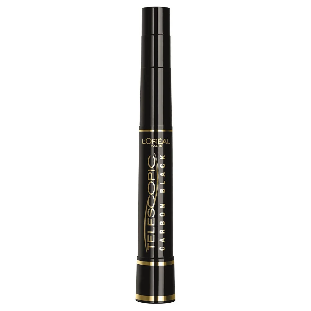 Mascara Telescopic Black Carbon, 8ml, L'Oreal Paris